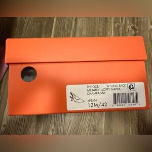 Katy Perry Collections Metallic Softy Nappa Heels - Champagne